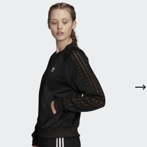 Adidas Lace Track Jacket, size medium